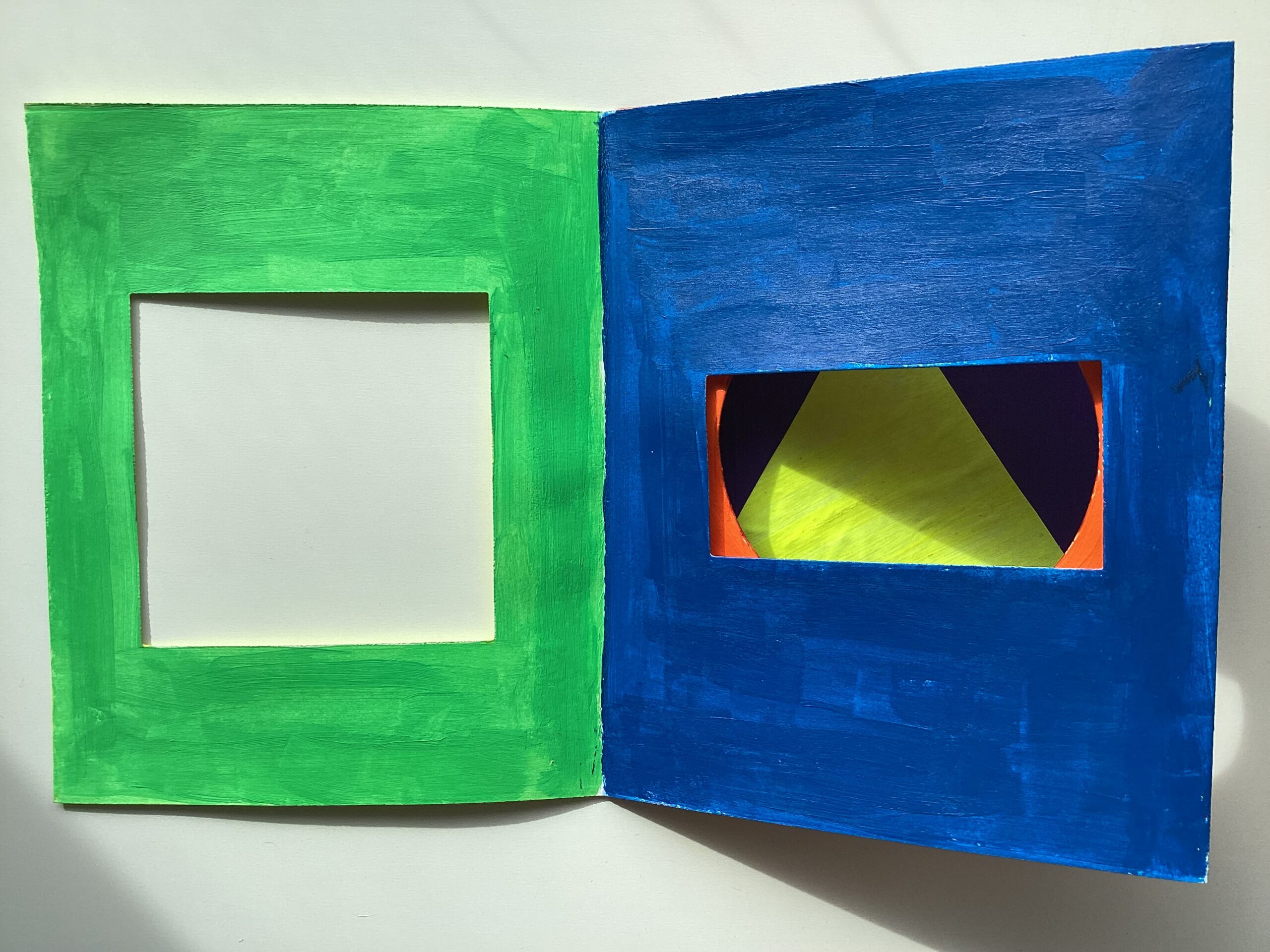 Leporello e forme geometriche